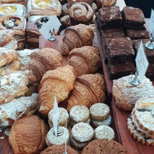 pastries at noosa farmers market