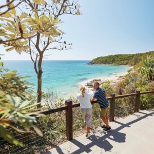 two people on coastal walk